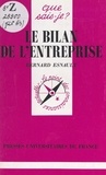 Bernard Esnault et Paul Angoulvent - Le bilan de l'entreprise.