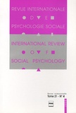Gabriel Mugny - Revue Internationale de Psychologie Sociale N° 21-4, 2008 : .