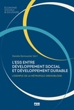 Danièle Demoustier - L'économie sociale et solidaire entre développement social et développement durable - L'exemple de la métropole grenobloise (1970-2020).