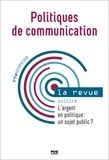 Stéphane Olivesi - Politiques de communication N° 15, automne 2020 : L'argent en politique : un sujet public ?.