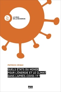 Patrick Criqui - Quels états du monde pour l'énergie et pour le climat dans l'après-COVID-19.