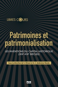 Anne-Claude Ambroise-Rendu et Stéphane Olivesi - Patrimoine et patrimonialisation - Les inventions du capital historique (XIXe-XXIe siècles).