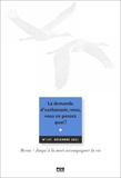 Eric Kiledjian - Jusqu'à la mort accompagner la vie N° 147, décembre 2021 : La demande d'euthanasie, vous, vous en pensez quoi ?.