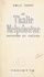 Emile Fabre - De Thalie à Melpomène - Souvenirs de théâtre.