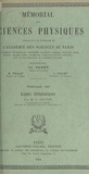 Camille Gutton et  Académie des sciences de Paris - Lignes téléphoniques.