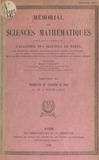 André Sainte-Laguë et  Académie des sciences de Paris - Géométrie de situation et jeux.