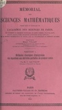 Nicolaï Saltykow et  Académie des sciences de Paris - Méthodes classiques d'intégration des équations aux dérivées partielles du premier ordre.