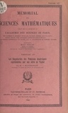 Szolem Mandelbrojt et  Académie des sciences de Paris - Les singularités des fonctions analytiques représentées par une série de Taylor.