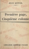 Jean Queval - Première page, cinquième colonne.