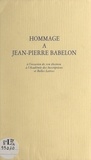 Jean-Pierre Babelon et Jean Coural - Hommage à Jean-Pierre Babelon à l'occasion de son élection à l'Académie des inscriptions et belles-lettres.
