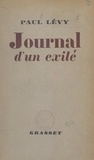 Paul Lévy - Journal d'un exilé.