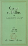 Claire Sainte-Soline - Castor et Pollux.