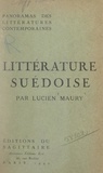 Lucien Maury - Littérature suédoise.