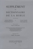 Jacques Briend et Claude Tassin - Supplément au Dictionnaire de la Bible - Tome 14, Tarsis - Tell Hariri.