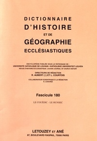 Roger Aubert et Luc Courtois - Dictionnaire d'histoire et de géographie ecclésiastiques - Fascicule 180, Le Couëdic - Le Hunsec.
