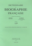 Yves Chiron - Dictionnaire de biographie française - Tome 21 Fascicule 123, Lepage de Lingerville - Le Prevost.