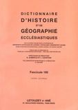 Roger Aubert et Luc Courtois - Dictionnaire d'histoire et de géographie ecclésiastiques - Fascicule 185, Leyen - Licayrac.