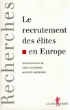Ezra Suleiman et Henri Mendras - Le recrutement des élites en Europe.
