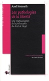 Axel Honneth - Les pathologies de la liberté - Une réactualisation de la philosophie du droit de Hegel.