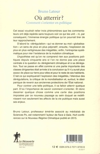 Où atterrir ?. Comment s'orienter en politique