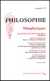  Collectif - Philosophie N° 70  Juin 2001 : Métaphysiques.