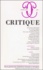  Collectif - Critique N° 658 Mars 2002.