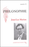  Collectif - Philosophie N° 78 : Jean-Luc Marion.