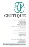  Collectif - Critique N° 684 Mai 2004 : .