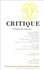  Collectif - Critique N° 696, Mai 2005 Tom : Présence de Foucault.