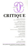 Antoine Compagnon et Jean-Paul Colleyn - Critique N° 707, Avril 2006 : .