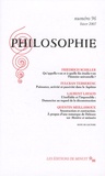 Friedrich von Schiller et Fulcran Teisserenc - Philosophie N° 96, Hiver 2007 : .