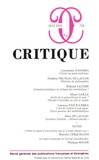 Constantin Zaharia et Frédéric Fruteau de Laclos - Critique N° 756, Tome 66, Mai : .