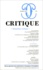 Laurent Jenny et Jean-Louis Jeannelle - Critique N° 778, mars 2012 : Situation critique.