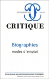 Emily S. Apter - Critique N° 781-782, juin-jui : Biographies, mode d'emploi.