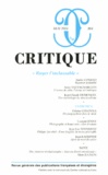 Elie During - Critique N° 804, Mai 2014 : "Ruyer l'inclassable".