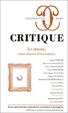 Philippe Roger - Critique N° 805-806 juin-juillet 2014 : Le musée, sous réserve d'inventaire.