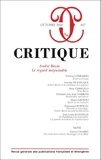 Philippe Roger - Critique N° 857, octobre 2018 : André Bazin - Le regard inépuisable.