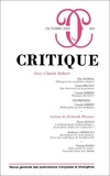 Irène Lindon - Critique N° 869, octobre 2019 : Avec Claude Imbert.