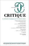 Philippe Roger - Critique N° 907, décembre 2022 : La littérature transfigurée par ses éditeurs mêmes.