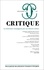 Philippe Roger - Critique N° 907, décembre 2022 : La littérature transfigurée par ses éditeurs mêmes.