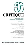  Editions de Minuit - Critique N° 924 : Jean-Fabien Spitz - Républicains, encore un effort.