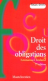 Emmanuel Jeuland - Droit Des Obligations. 2eme Edition.
