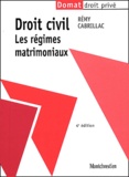 Rémy Cabrillac - Droit civil : les régimes matrimoniaux.