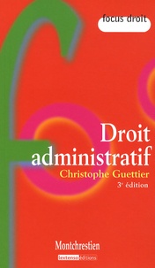 Christophe Guettier - Droit administratif.