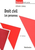 Gérard Cornu - Droit civil - Les personnes.