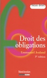Emmanuel Jeuland - Droit des obligations.