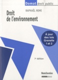 Raphaël Romi - Droit de l'environnement.