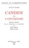  Voltaire et René Pomeau - Candide ou l'optimisme.