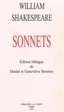 William Shakespeare - Sonnets - Édition bilingue de Daniel et Geneviève Bournet.