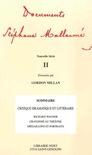 Gordon Millan - Documents Stephane Mallarme.